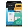 Protetor Solar Facial Neutrogena Sun Fresh FPS 70 com 200mL + protetor facial, FPS 70 com 40g, gratis